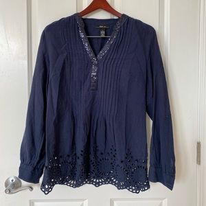 Beautiful Blue Tunic